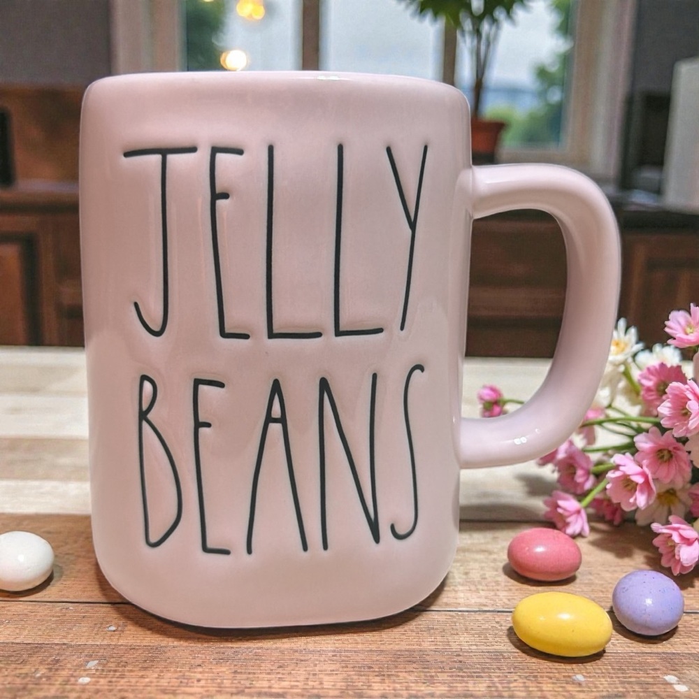 Rae Dunn Pink 'Jelly Beans' Mug